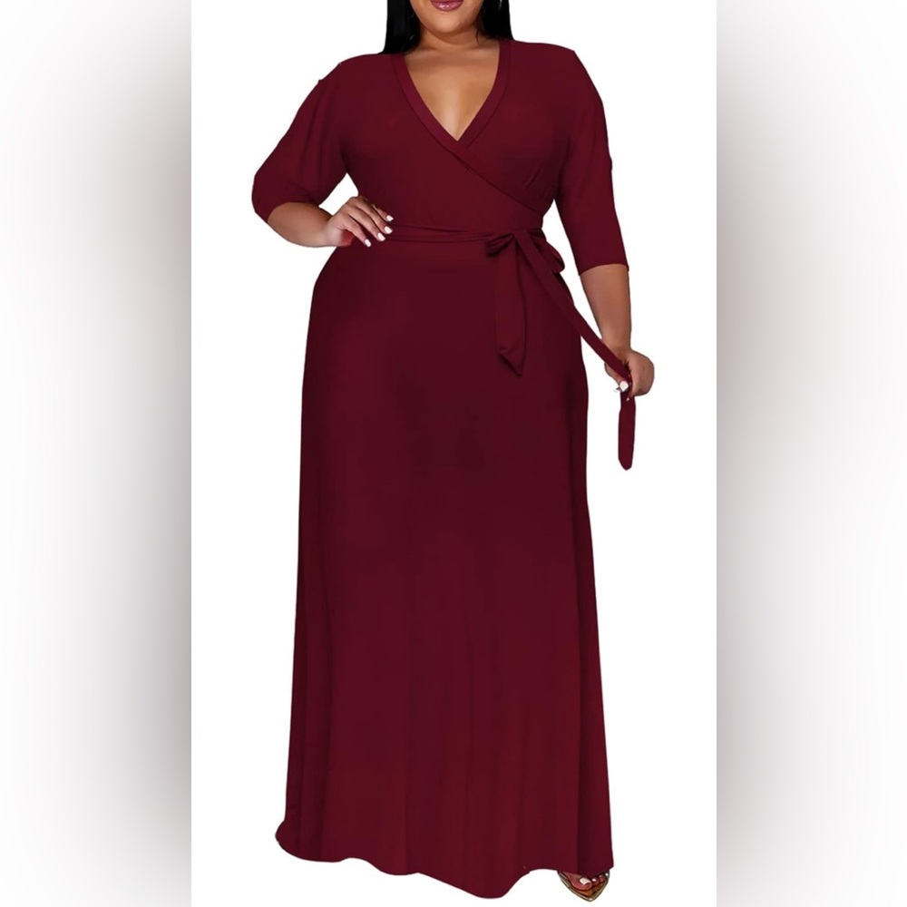 BRAND NEW Burgundy dress